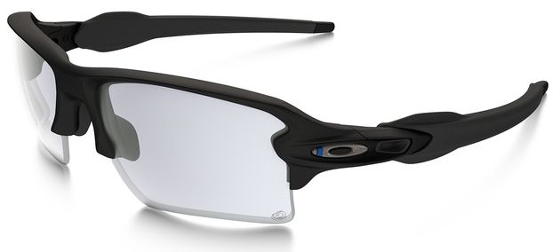 Flak 2.0 XL in Blue Black / Clear Grey Photochromatic