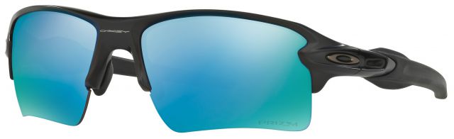 Flak 2.0 XL in Matte Black / Prizm Deep Water Polarized
