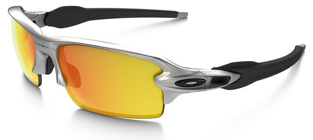 Flak 2.0 in Silver / Fire Iridium