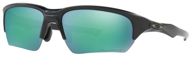 Flak Beta (AF) in Matte Black / Jade Iridium Polarized