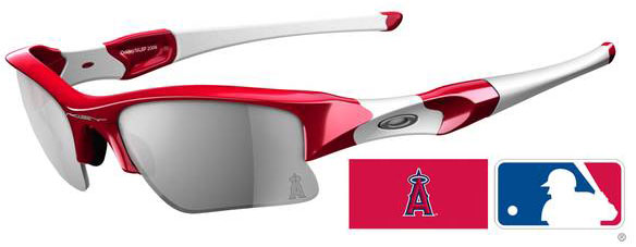 Flak Jacket XLJ in Los Angeles Angels - Red / Black Iridium