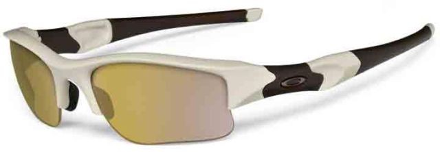 Flak Jacket XLJ in Desert / Amber Polarized
