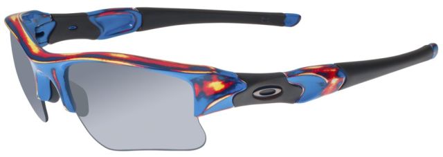 Flak Jacket XLJ in Distressed Blue / Black Iridium