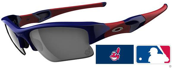 Flak Jacket XLJ in Cleveland Indians - Blue / Black Iridium