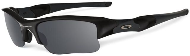 Flak Jacket XLJ in Matte Black / Black Iridium