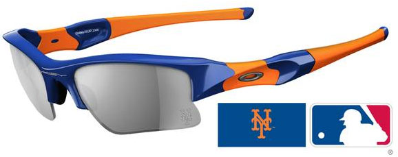 Flak Jacket XLJ in New York Mets - Blue / Black Iridium