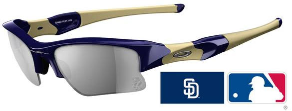 Flak Jacket XLJ in San Diego Padres - Blue / Black Iridium