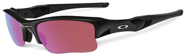 Flak Jacket XLJ in Polished Black / Prizm Golf