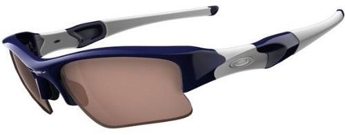 Flak Jacket XLJ in Polished Navy / VR28 Black Iridium