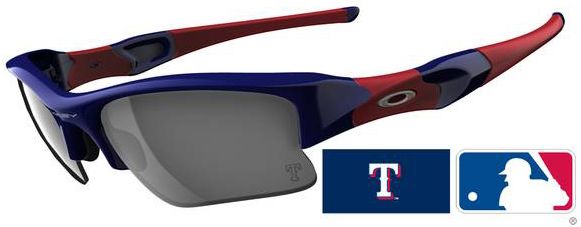 Flak Jacket XLJ in Texas Rangers - Blue / Black Iridium