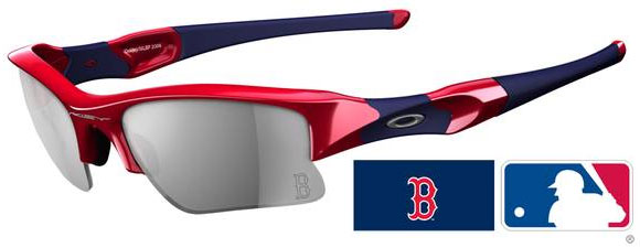Flak Jacket XLJ in Boston Red Sox - Red / Black Iridium