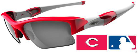 Flak Jacket XLJ in Cincinnati Reds - Red / Black Iridium