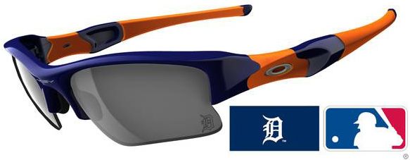 Flak Jacket XLJ in Detroit Tigers - Blue / Black Iridium