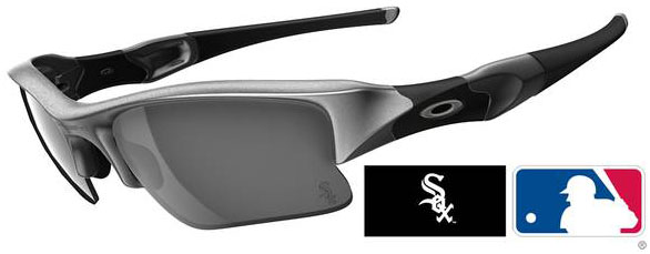 Flak Jacket XLJ in Chicago White Sox - Silver / Black Iridium