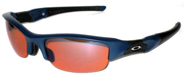 Flak Jacket in Matte Dark Blue / P42 Iridium