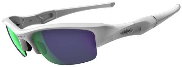 Flak Jacket (AF) in Matte White / Jade Iridium