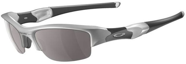 Flak Jacket (AF) in Matte Black / Prizm Snow Sapphire Iridium