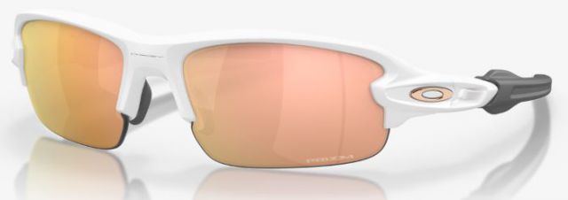 Flak XXS in Matte White / Prizm Rose Gold