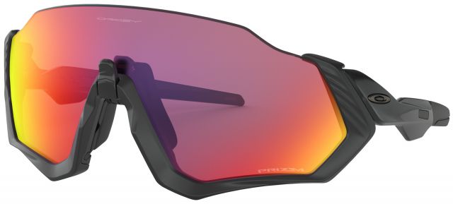 Flight Jacket in Polished Black-Matte Black / Prizm Road