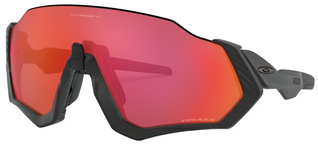 Flight Jacket in Matte Black / Prizm Trail Torch