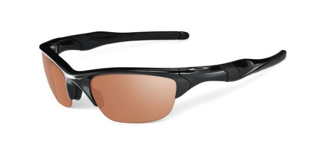 Half Jacket 2.0 (AF) in Polished Black / VR28 Black Iridium