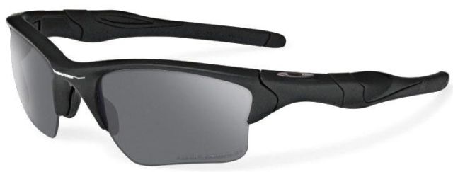 Half Jacket 2.0 XL in Matte Black / Grey Polarized