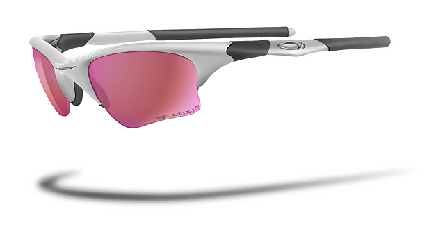 Half Jacket XLJ in Silver / VR28 Blue Iridium Polarized