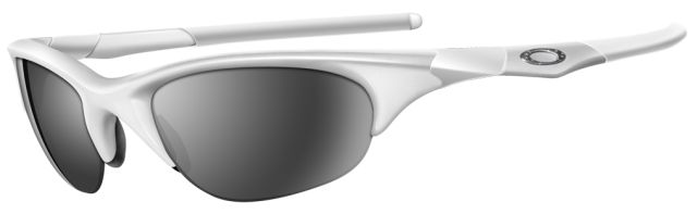 Half Jacket in Pearl w/White / Black Iridium