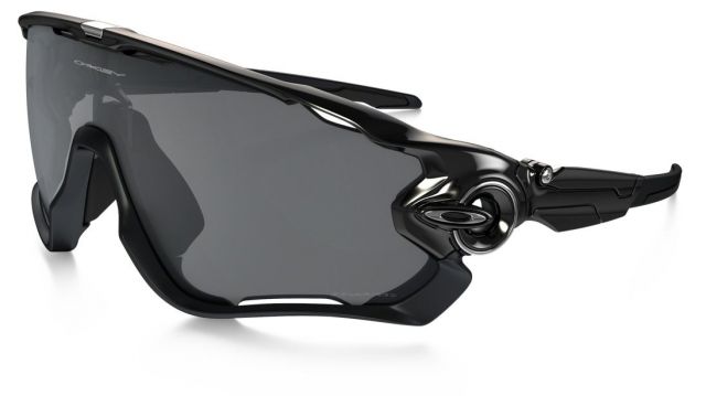 Jawbreaker (Asia Fit) in Polished Black / Black Iridium Polarized