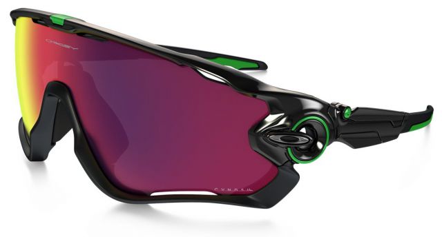 Jawbreaker (Asia Fit) in Polished Black / Prizm Road