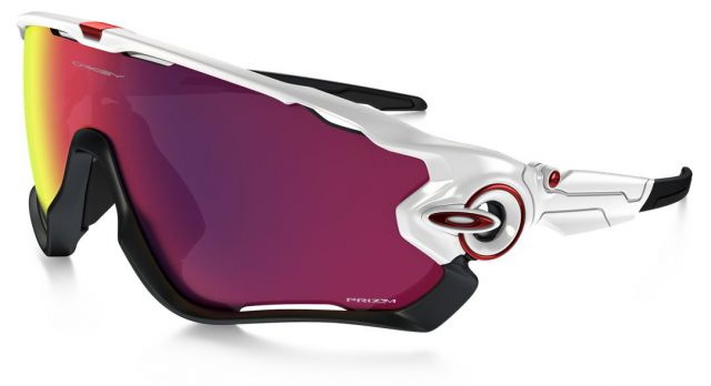 Jawbreaker (Asia Fit) in Polished White / Prizm Road