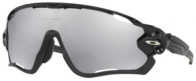 Jawbreaker (Asia Fit) in Polished Black / Chrome Iridium