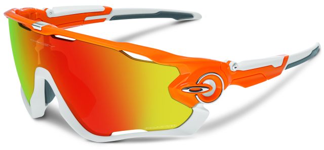 Jawbreaker in Atomic Orange / Fire Iridium Polarized
