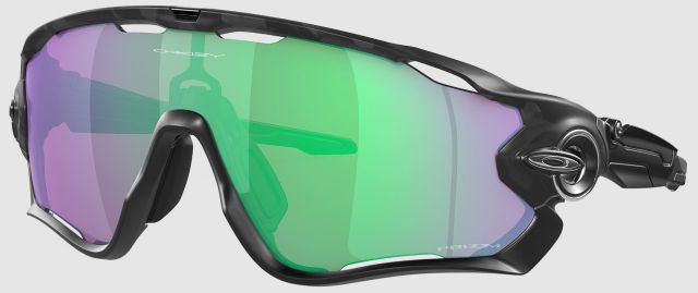 Jawbreaker in Matte Black Camo / Prizm Road Jade Iridium