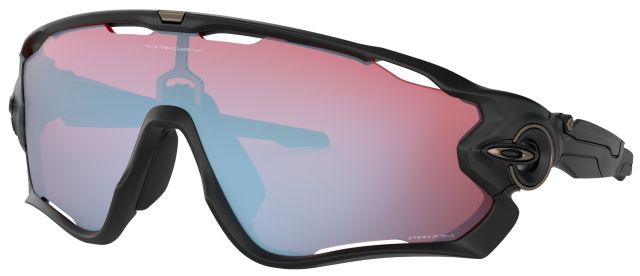 Jawbreaker in Matte Black / Prizm Snow Sapphire Iridium
