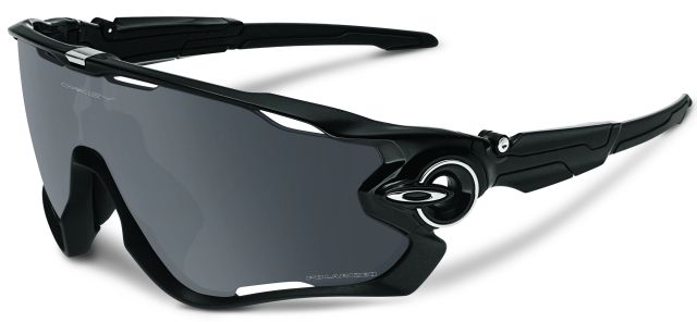 Jawbreaker in Polished Black / Black Iridium Polarized