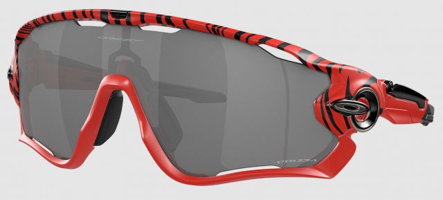 Jawbreaker in Red Tiger / Prizm Black Iridium
