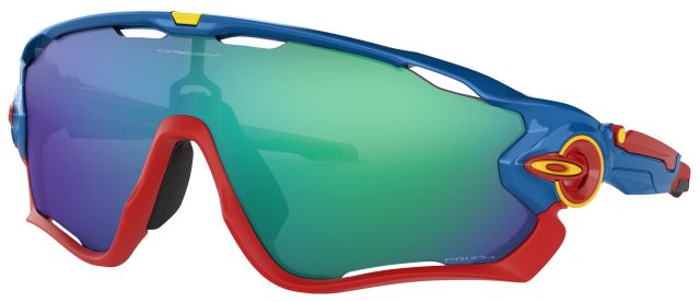 Jawbreaker in Snapback Red / Prizm Jade Iridium