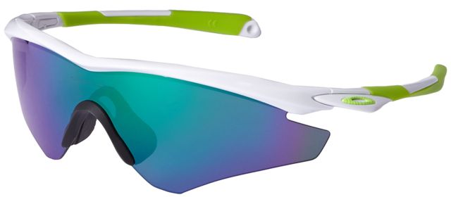 M2 (AF) in Fingerprint Polished White - Retina Burn / Jade Iridium
