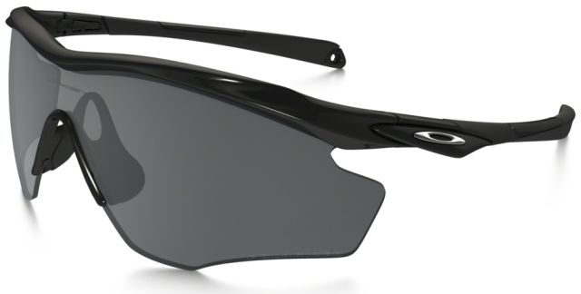 M2 XL in Polished Black / Black Iridium Polarized