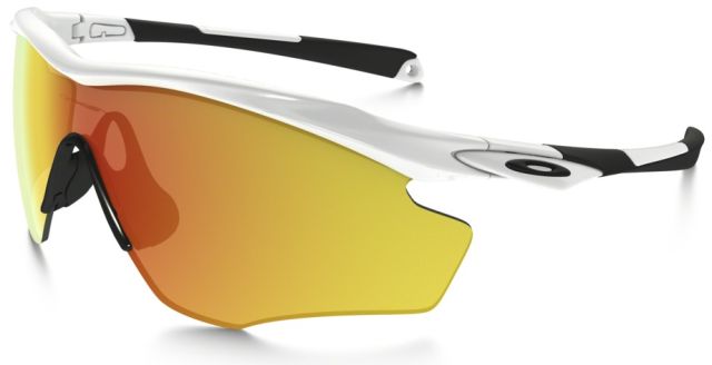 M2 XL in Polished White / Fire Iridium