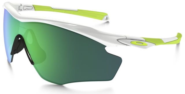 M2 XL in Polished White / Jade Iridium