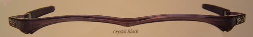 M Frame Strike in Crystal Black / Black Iridium