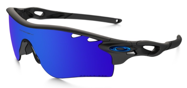 RadarLock Path in Matte Black / Ice Iridium Polarized