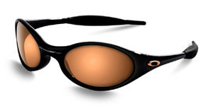 New Eye Jacket in Black / Persimmon