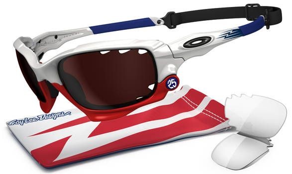 New Racing Jacket in Polished White (Vented) w/Clear / VR28 Black Iridium