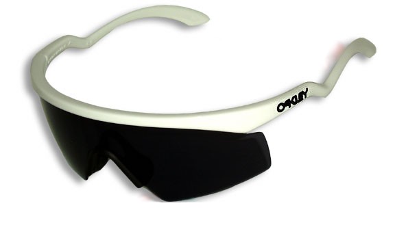 New Razor Blade in Polished White / Grey