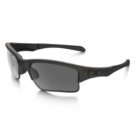 Quarter Jacket in Matte Black / Grey Polarized