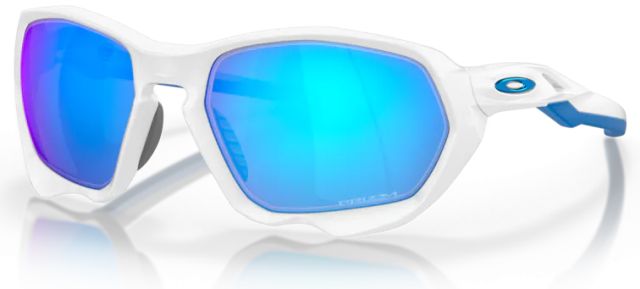 Plazma in Matte White / Prizm Sapphire Iridium
