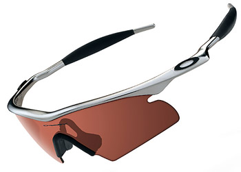 Pro M Frame New Hybrid in Scratch White-Blue / Persimmon
